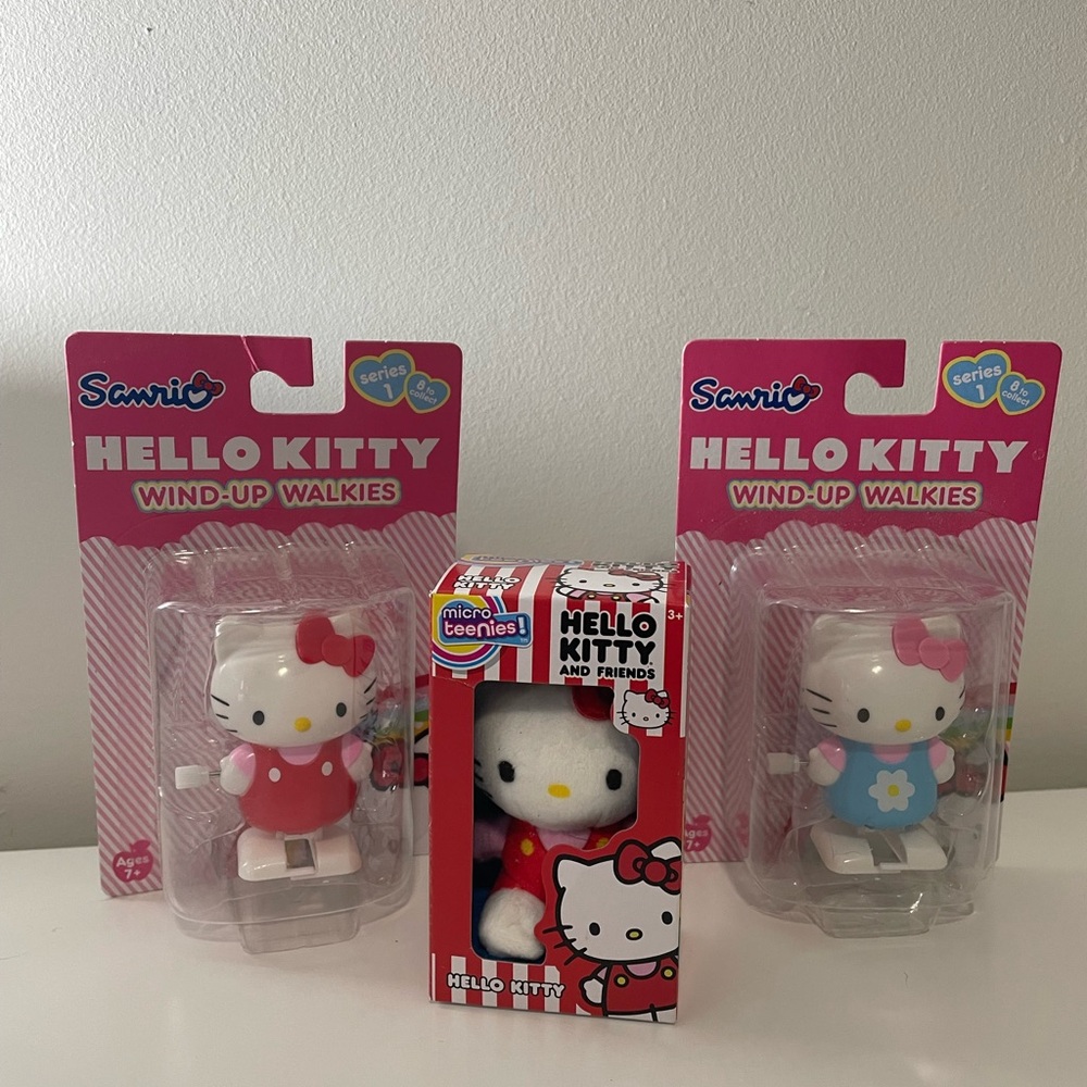 Hello kitty mini figures